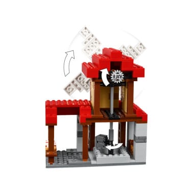 LEGO 21262 Minecraft Farma z wiatrakiem – zdjęcie
