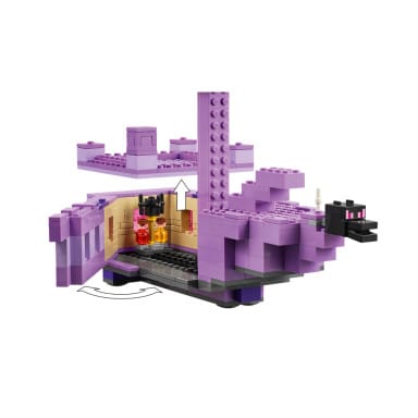 LEGO 21264 Minecraft Smok Kresu i statek Kresu – zdjęcie