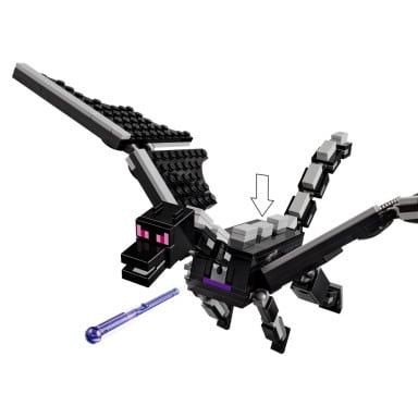 LEGO 21264 Minecraft Smok Kresu i statek Kresu – zdjęcie