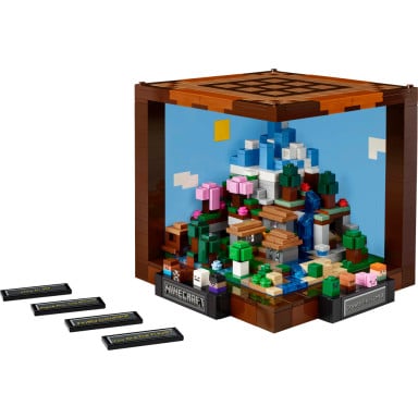 LEGO 21265 Minecraft Stół warsztatowy – zdjęcie