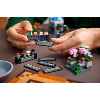 LEGO 21265 Minecraft Stół warsztatowy – zdjęcie