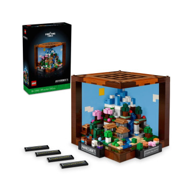 LEGO 21265 Minecraft Stół warsztatowy – zdjęcie