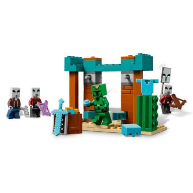 LEGO 21267 Minecraft Pustynny patrol złosadników – zdjęcie