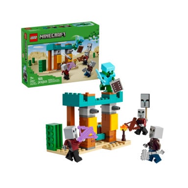 LEGO 21267 Minecraft Pustynny patrol złosadników – zdjęcie