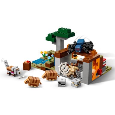 LEGO 21269 Minecraft Wyprawa do pancernikowej kopalni – zdjęcie