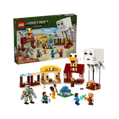 LEGO 21273 Minecraft Atak balonowego Ghasta na wioskę – zdjęcie