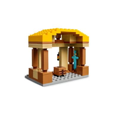 LEGO 21273 Minecraft Atak balonowego Ghasta na wioskę – zdjęcie