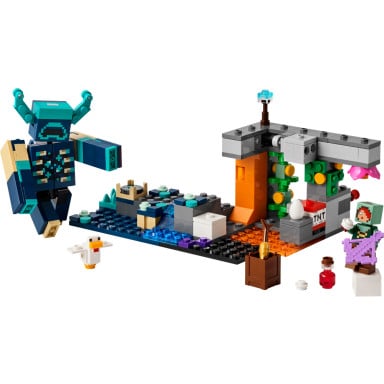 LEGO 21274 Minecraft Spotkanie ze strażnikiem – zdjęcie