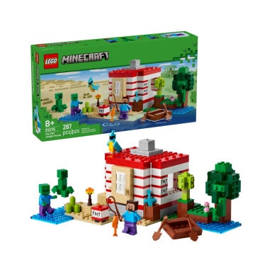 LEGO 21275 Minecraft Dom TNT w dżungli – zdjęcie