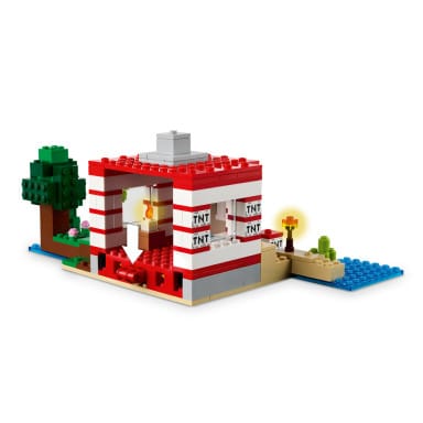 LEGO 21275 Minecraft Dom TNT w dżungli – zdjęcie