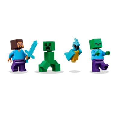 LEGO 21275 Minecraft Dom TNT w dżungli – zdjęcie