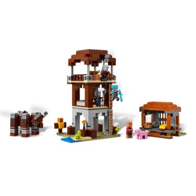 LEGO 21278 Minecraft Kryjówka rozbójników i dewastatorów – zdjęcie