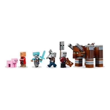 LEGO 21278 Minecraft Kryjówka rozbójników i dewastatorów – zdjęcie