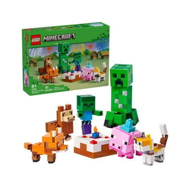 LEGO 21281 Minecraft Urodziny prosiaczka – zdjęcie