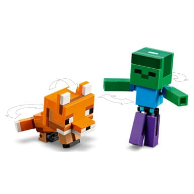 LEGO 21281 Minecraft Urodziny prosiaczka – zdjęcie