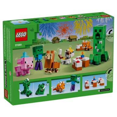 LEGO 21281 Minecraft Urodziny prosiaczka – zdjęcie