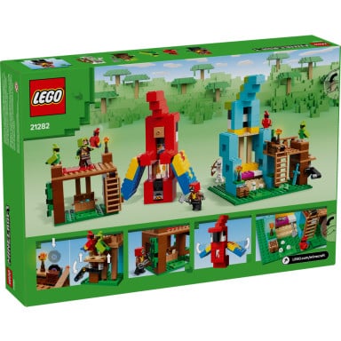 LEGO 21282 Minecraft Papugowe domki – zdjęcie
