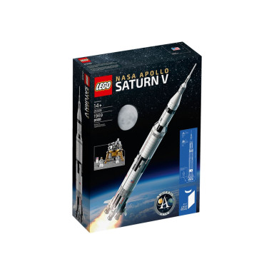 LEGO 21309 Ideas Rakieta NASA Apollo Saturn V – zdjęcie