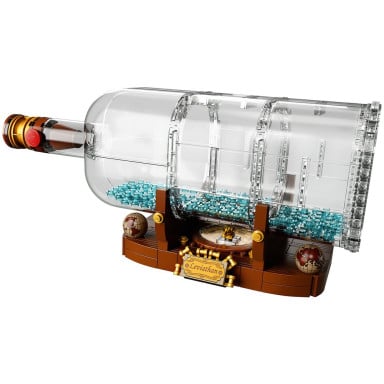 LEGO 21313 Ideas Statek w butelce – zdjęcie