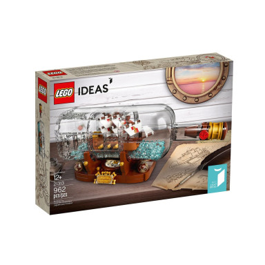 LEGO 21313 Ideas Statek w butelce – zdjęcie