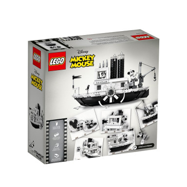 LEGO 21317 Ideas Parowiec Willie – zdjęcie