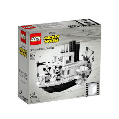 LEGO 21317 Ideas Parowiec Willie – zdjęcie