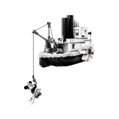 LEGO 21317 Ideas Parowiec Willie – zdjęcie