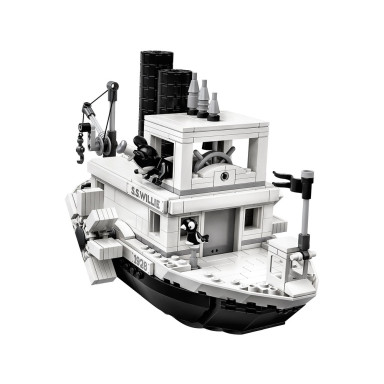 LEGO 21317 Ideas Parowiec Willie – zdjęcie