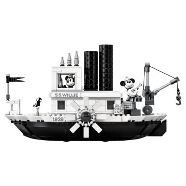 LEGO 21317 Ideas Parowiec Willie – zdjęcie