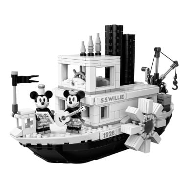 LEGO 21317 Ideas Parowiec Willie – zdjęcie