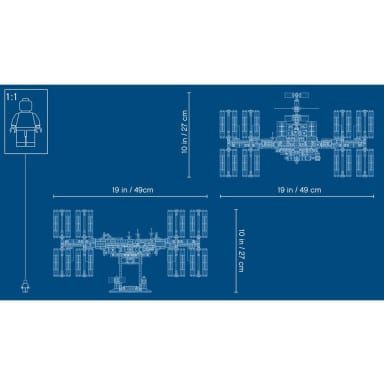 LEGO 21321 Ideas Międzynarodowa Stacja Kosmiczna – zdjęcie