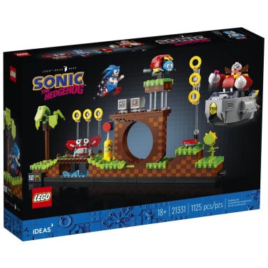 LEGO 21331 Ideas Sonic the Hedgehog – Green Hill Zone – zdjęcie