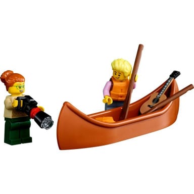 LEGO 21338 Ideas Chatka w kształcie litery A – zdjęcie