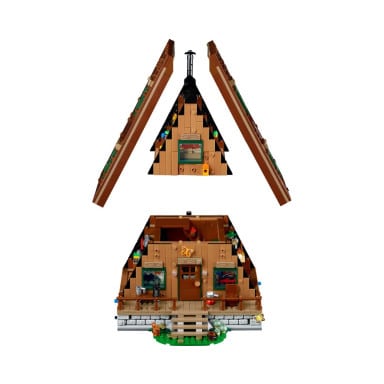 LEGO 21338 Ideas Chatka w kształcie litery A – zdjęcie