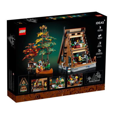 LEGO 21338 Ideas Chatka w kształcie litery A – zdjęcie