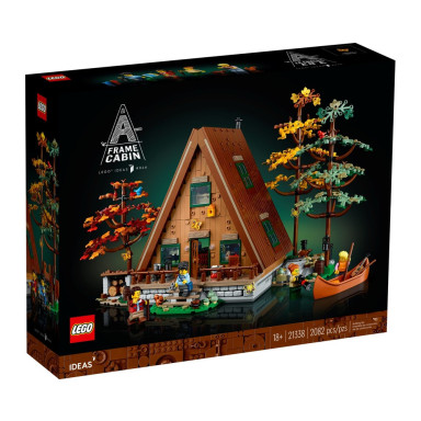 LEGO 21338 Ideas Chatka w kształcie litery A – zdjęcie