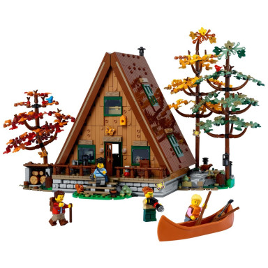 LEGO 21338 Ideas Chatka w kształcie litery A – zdjęcie