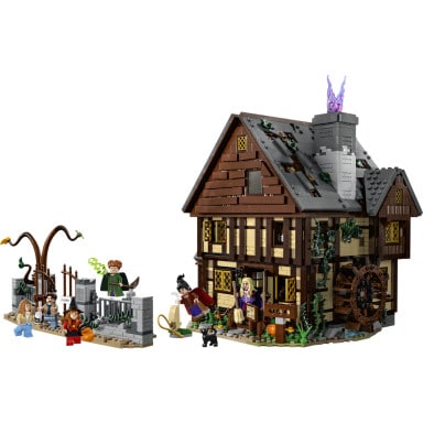 LEGO 21341 Ideas Disney Hokus Pokus: Chata sióstr Sanderson – zdjęcie