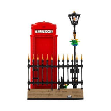 LEGO 21347 Ideas Czerwona londyńska budka telefoniczna – zdjęcie