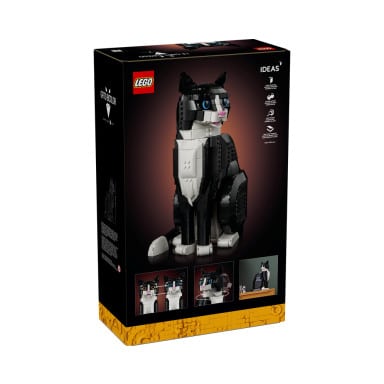 LEGO 21349 Ideas Biało-czarny kot – zdjęcie