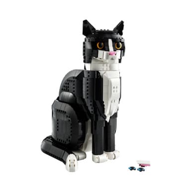 LEGO 21349 Ideas Biało-czarny kot – zdjęcie
