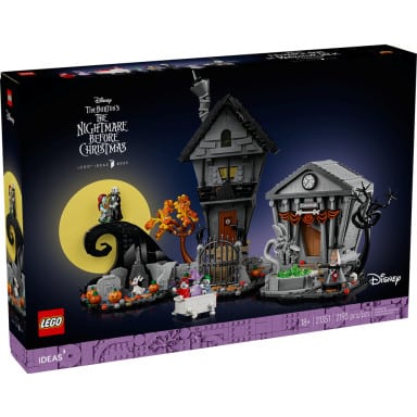 LEGO 21351 Ideas Disney: Miasteczko Halloween Tima Burtona – zdjęcie