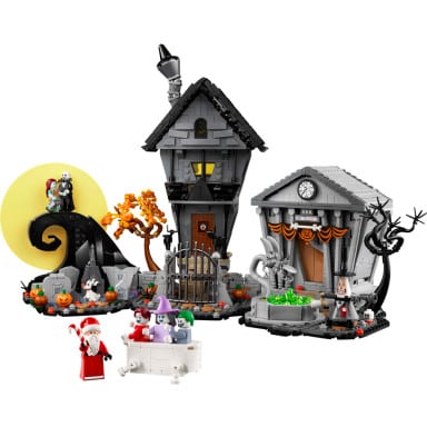 LEGO 21351 Ideas Disney: Miasteczko Halloween Tima Burtona – zdjęcie