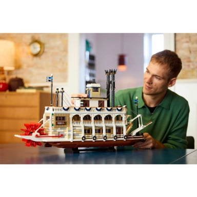 LEGO 21356 Ideas Parowiec rzeczny – zdjęcie