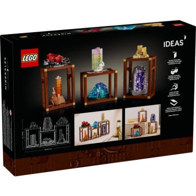 LEGO 21362 Ideas Kolekcja minerałów – zdjęcie