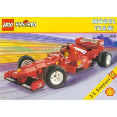 LEGO 2556 Samochód wyścigowy Formuły 1 Ferrari – zdjęcie