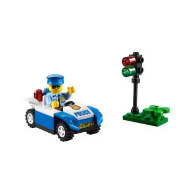 LEGO 30339 Juniors Patrol Drogowy – zdjęcie