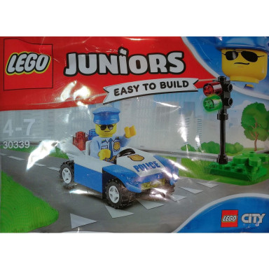 LEGO 30339 Juniors Patrol Drogowy – zdjęcie