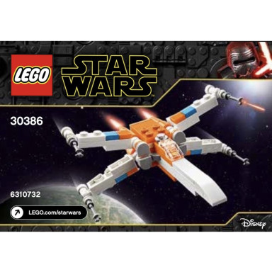LEGO 30386 Star Wars Myśliwiec X-Wing Poe’a Damerona – zdjęcie