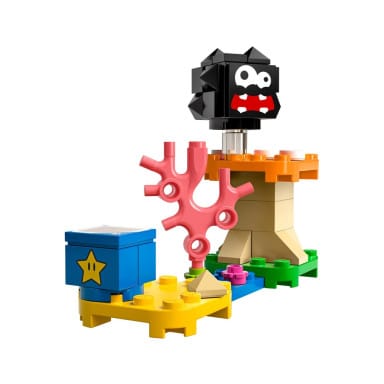 LEGO 30389 Super Mario Fuzzy i platforma z grzybem – zdjęcie